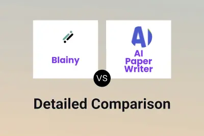 Blainy vs AI Paper Writer Detailed comparison features, price