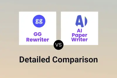 GG Rewriter vs AI Paper Writer Detailed comparison features, price