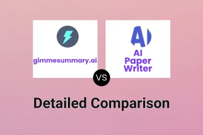 gimmesummary.ai vs AI Paper Writer Detailed comparison features, price