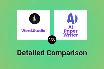 Word.Studio vs AI Paper Writer Detailed comparison features, price