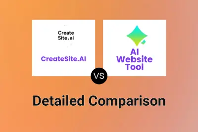 CreateSite.AI vs AI Website Tool Detailed comparison features, price