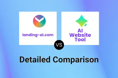 landing-ai.com vs AI Website Tool Detailed comparison features, price