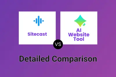 Sitecast vs AI Website Tool Detailed comparison features, price