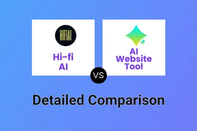 Hi-fi AI vs AI Website Tool Detailed comparison features, price