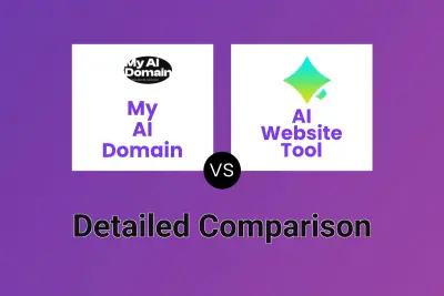 My AI Domain vs AI Website Tool Detailed comparison features, price