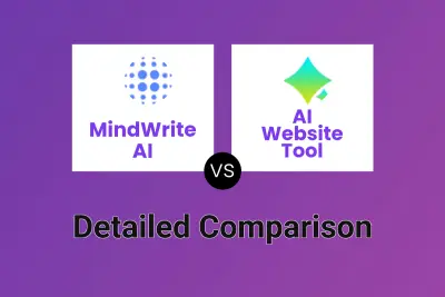 MindWrite AI vs AI Website Tool Detailed comparison features, price