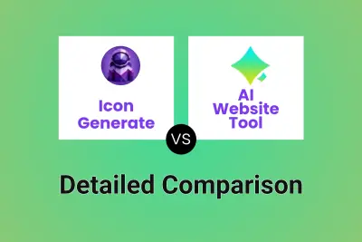 Icon Generate vs AI Website Tool Detailed comparison features, price