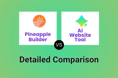 Pineapple Builder vs AI Website Tool Detailed comparison features, price