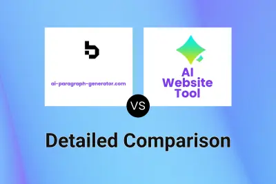 ai-paragraph-generator.com vs AI Website Tool Detailed comparison features, price