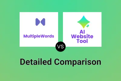 MultipleWords vs AI Website Tool Detailed comparison features, price