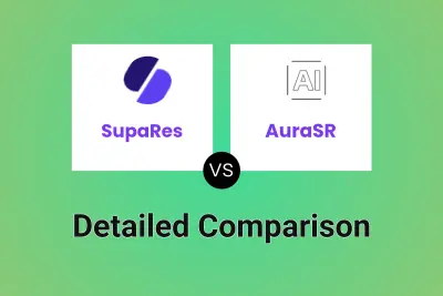 SupaRes vs AuraSR Detailed comparison features, price