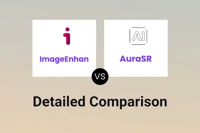 ImageEnhan vs AuraSR Detailed comparison features, price