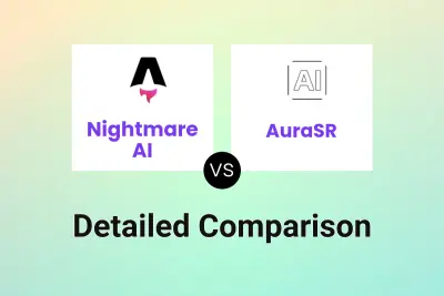 Nightmare AI vs AuraSR Detailed comparison features, price