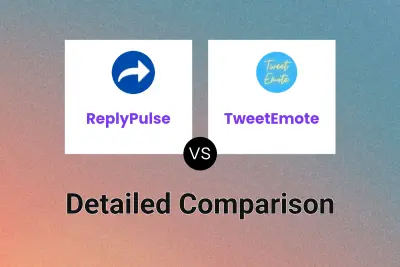 ReplyPulse vs TweetEmote Detailed comparison features, price