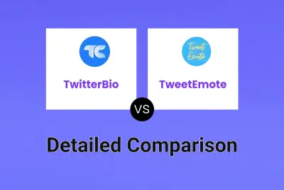 TwitterBio vs TweetEmote Detailed comparison features, price