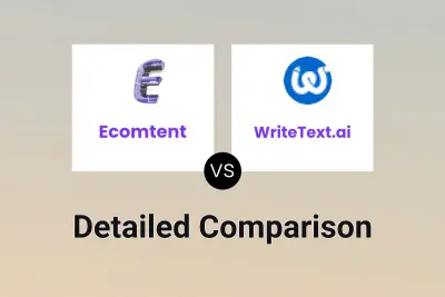 Ecomtent vs WriteText.ai Detailed comparison features, price