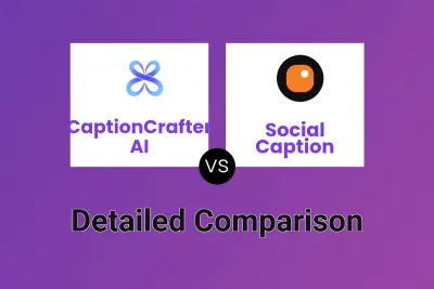 CaptionCrafter AI vs Social Caption Detailed comparison features, price