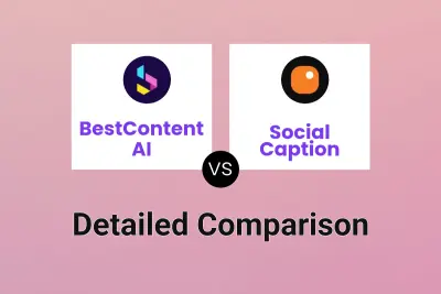 BestContent AI vs Social Caption Detailed comparison features, price