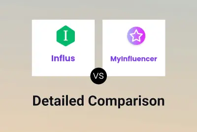 Influs vs MyInfluencer Detailed comparison features, price