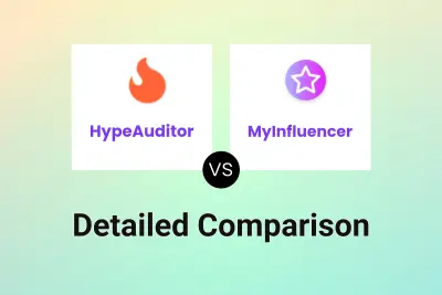 HypeAuditor vs MyInfluencer Detailed comparison features, price