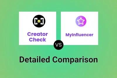 Creator Check vs MyInfluencer Detailed comparison features, price