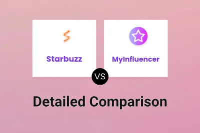 Starbuzz vs MyInfluencer Detailed comparison features, price