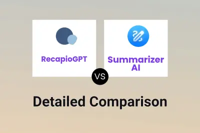 RecapioGPT vs Summarizer AI Detailed comparison features, price