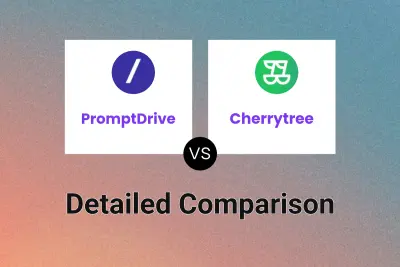 PromptDrive vs Cherrytree Detailed comparison features, price