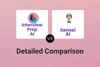 Interview Prep AI vs Sensei AI Detailed comparison features, price