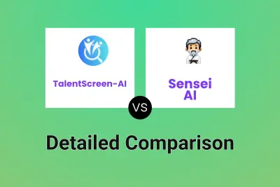 TalentScreen-AI vs Sensei AI Detailed comparison features, price