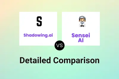 Shadowing.ai vs Sensei AI Detailed comparison features, price