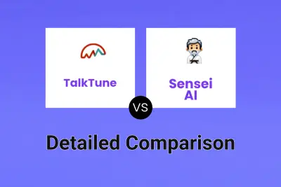 TalkTune vs Sensei AI Detailed comparison features, price