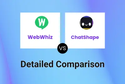 WebWhiz vs ChatShape Detailed comparison features, price