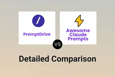 PromptDrive vs Awesome Claude Prompts Detailed comparison features, price