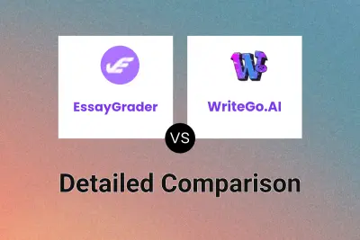 EssayGrader vs WriteGo.AI Detailed comparison features, price