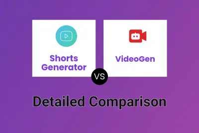 Shorts Generator vs VideoGen Detailed comparison features, price