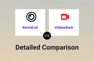 Revid.ai vs VideoGen Detailed comparison features, price