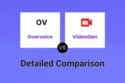 Overvoice vs VideoGen Detailed comparison features, price