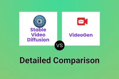 Stable Video Diffusion vs VideoGen Detailed comparison features, price