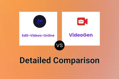 Edit-Videos-Online vs VideoGen Detailed comparison features, price