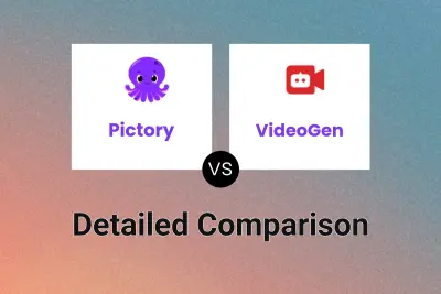 Pictory vs VideoGen Detailed comparison features, price