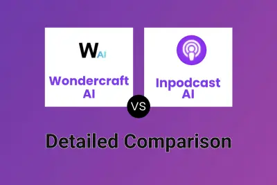 Wondercraft AI vs Inpodcast AI Detailed comparison features, price