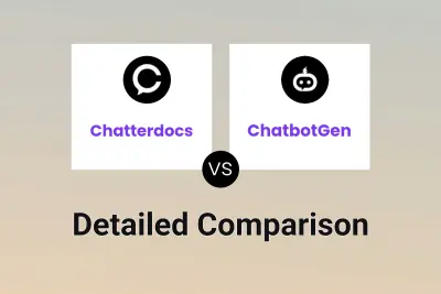 Chatterdocs vs ChatbotGen Detailed comparison features, price