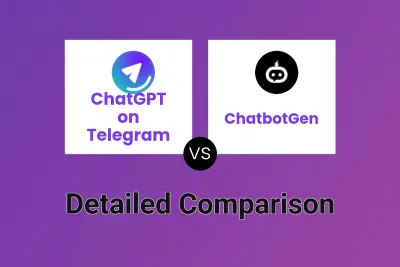 ChatGPT on Telegram vs ChatbotGen Detailed comparison features, price