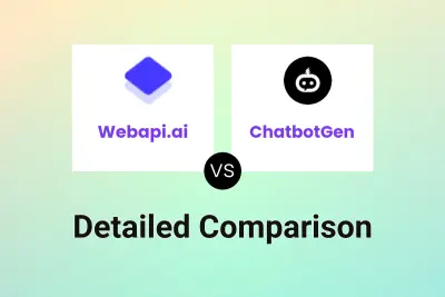 Webapi.ai vs ChatbotGen Detailed comparison features, price