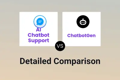 AI Chatbot Support vs ChatbotGen Detailed comparison features, price