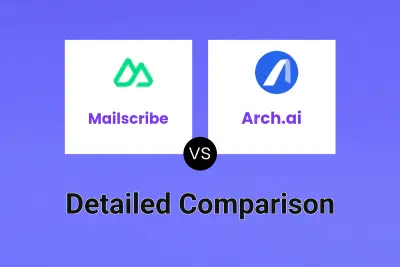 Mailscribe vs Arch.ai Detailed comparison features, price