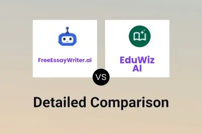 FreeEssayWriter.ai vs EduWiz AI Detailed comparison features, price