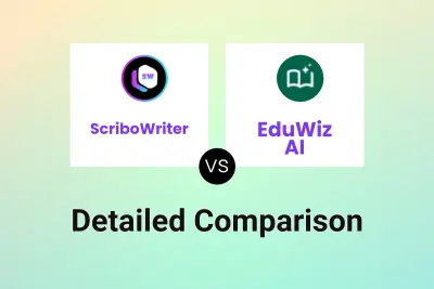 ScriboWriter vs EduWiz AI Detailed comparison features, price