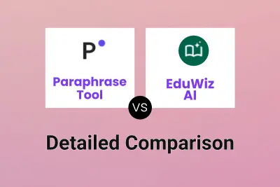 Paraphrase Tool vs EduWiz AI Detailed comparison features, price